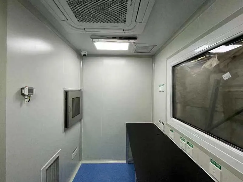 Medical Disease Control Floor-Type Integrated Mobile Shelter Laboratory