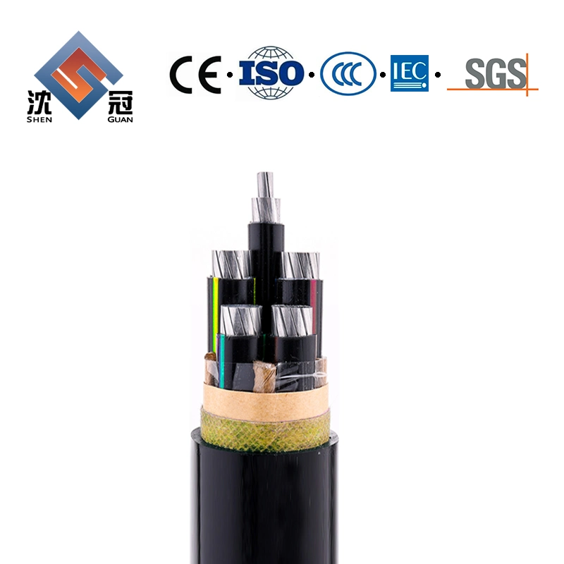 Shenguan Single Core PVC Insulated Electric Cables Civil Electric Wire Rubber Cable Low Medium Voltage Wire Replace Sealed Lead Sheath