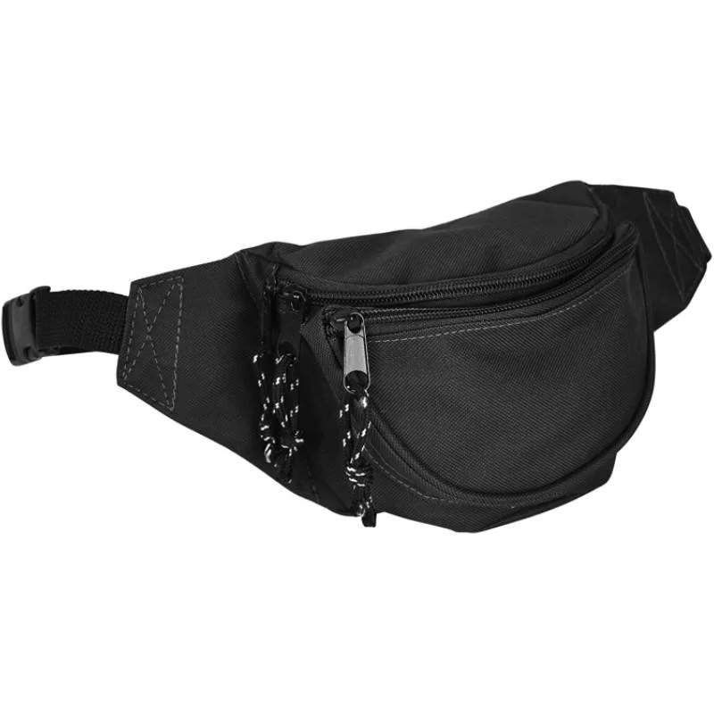 2024 Custom Running Sports Canvas Belt Bag Adjustable Runner Hip Pouch Chest Bag Bum Bag Waist Belt Bag