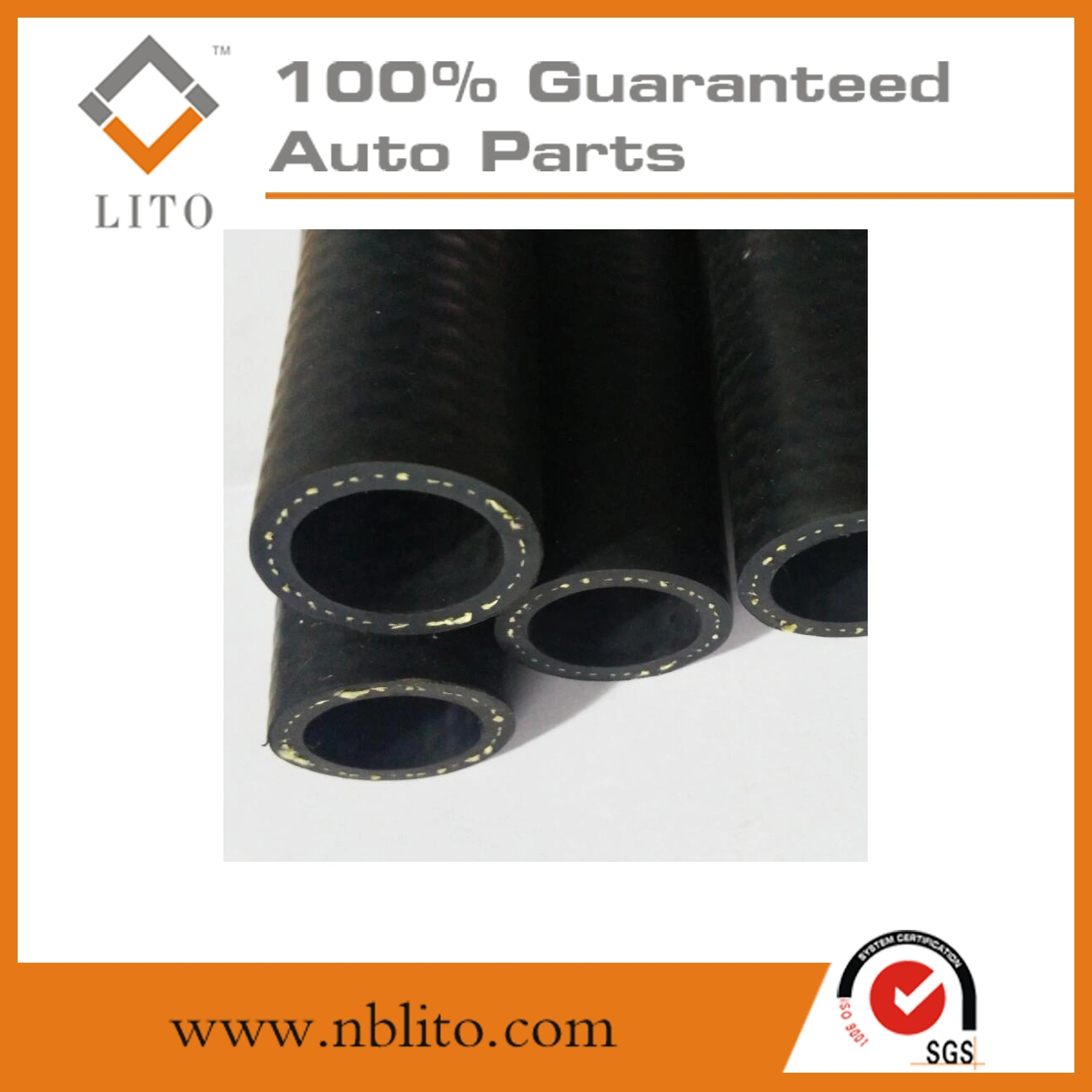 Auto Parts High Pressure Textile Braid Air Rubber Hose Pipe