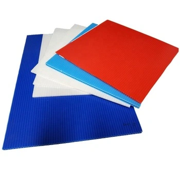 PP Material Corflute Sheet Floor Protection Board Black Supplier