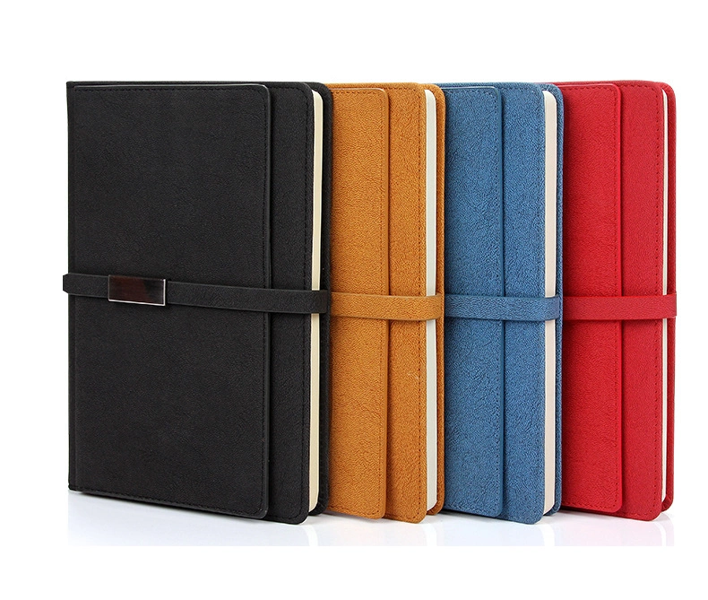 Custom PU Leather Hardcover 2024 A5 Lock Gift Pocket Diary