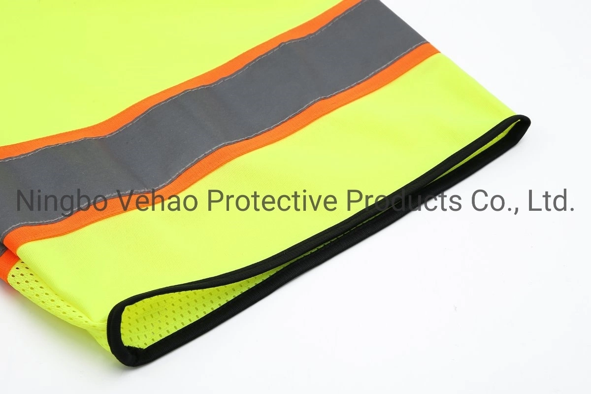 Two Tone Short Sleeve Reflective Vest DFJ062