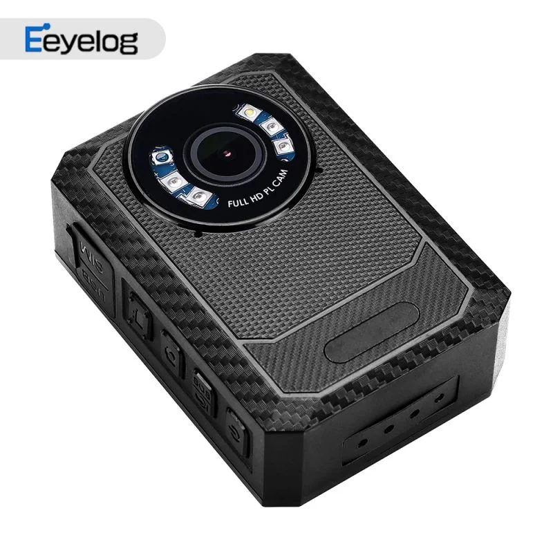 كاميرا جسم Eeyelog 4G X6a مع نظام EIS للكشف عن الحركة و نظام تحديد المواقع العالمي IR Night Vision WiFi