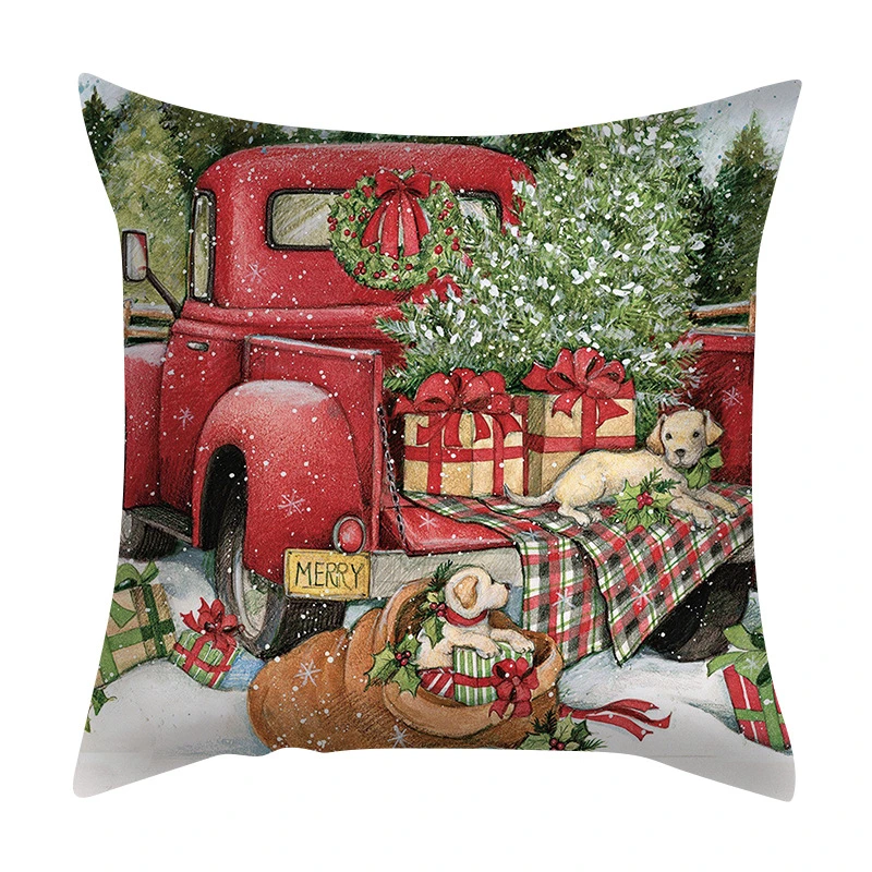 45.72 Cm X 45.72 Cm Pillowcase Is a Stylish, Lightweight, Ultra Soft 3D Printed Pillowcase Set for Gift. Sofa Decoration Christmas Series