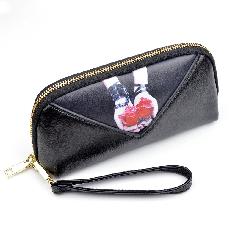 Elegent Dama' s de las Partes en el bolso nueva moda casual niñas Monedero Monedero Bolsa de monedas dinero Clip