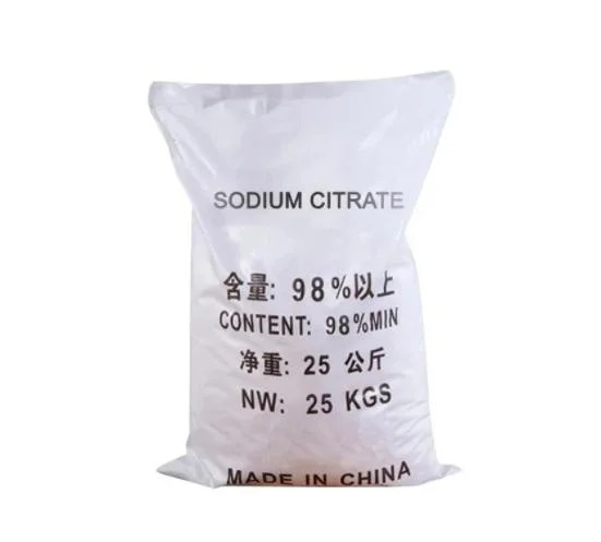 Acidité alimentaire de haute qualité Citrate de sodium additifs alimentaires