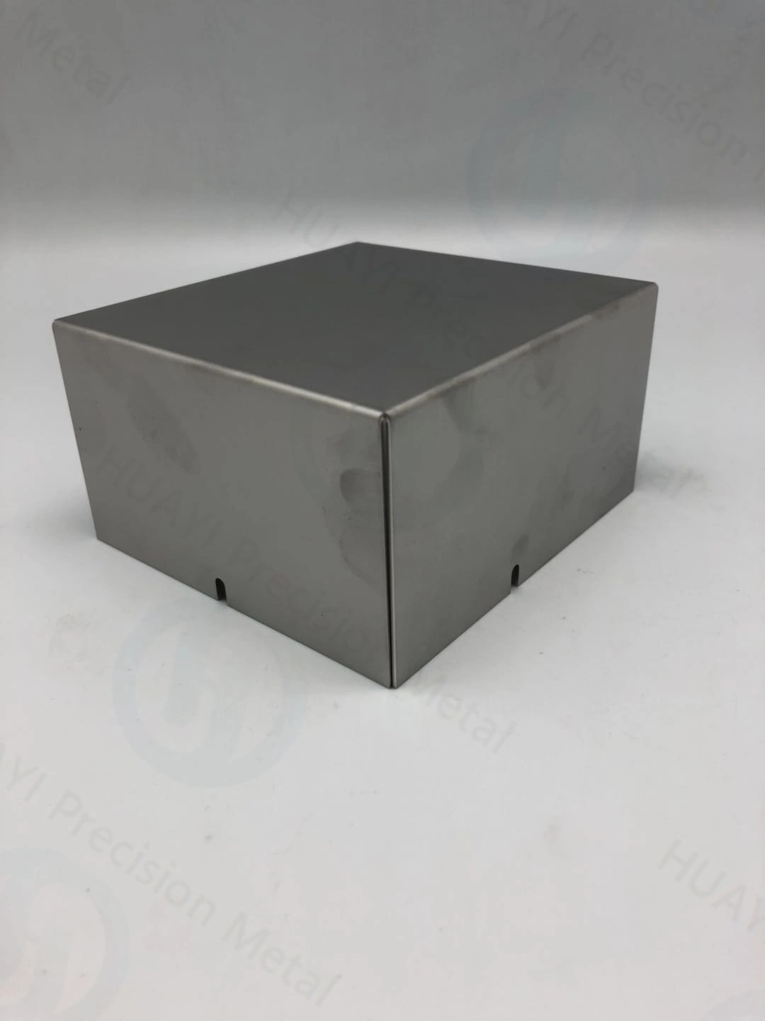 OEM Professional Fabricación de chapas metálicas de metal laminado de flexión Caja de metal