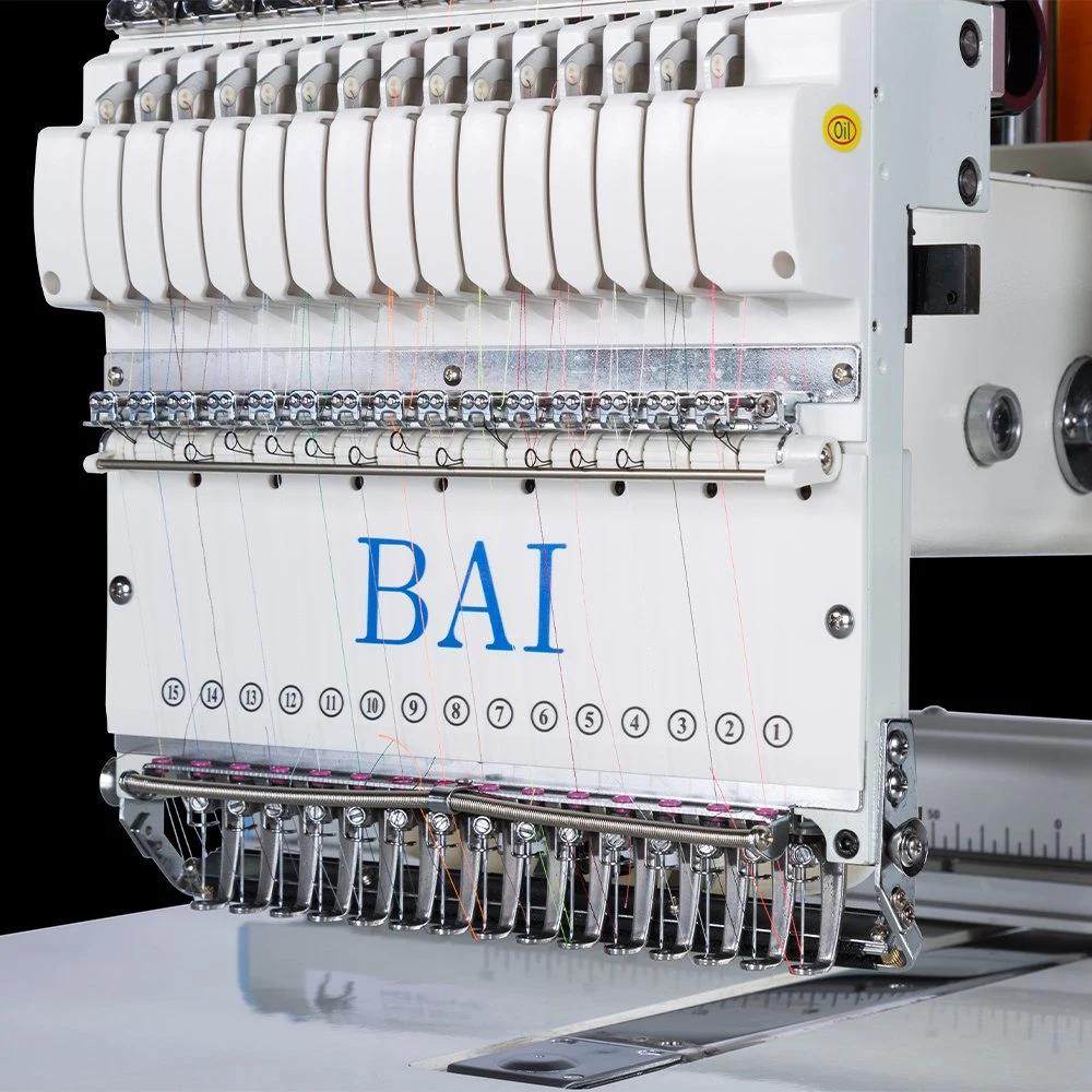 Bai Trading High Speed Single Head Economical Badges Embroidery Machine for Price