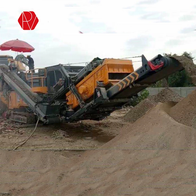 High Efficiency Crawler Mobile Crushing Station Of Good Performance