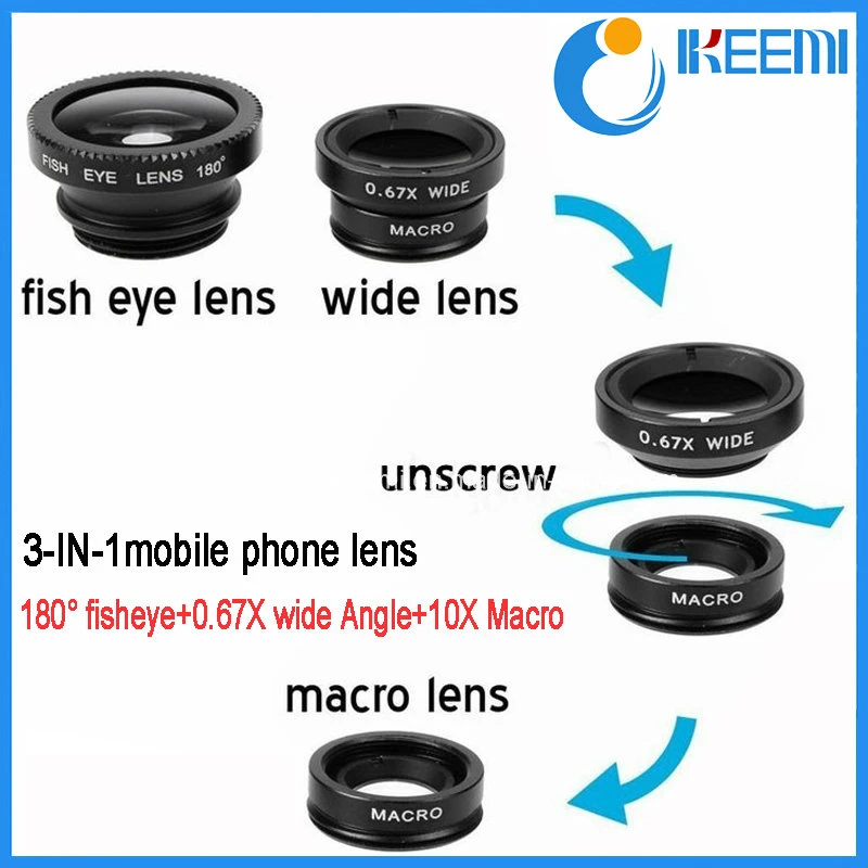 Macro Wide Angle Lens for iPhone, Samsung, HTC, iPad