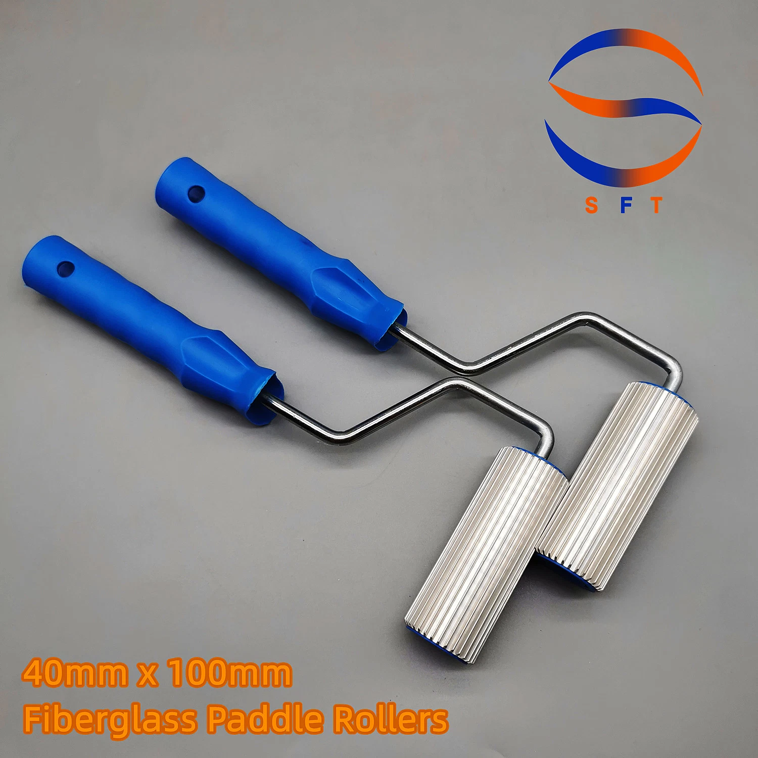 40mm Diameter Aluminium FRP Tools for FRP Laminating Bubble Removing