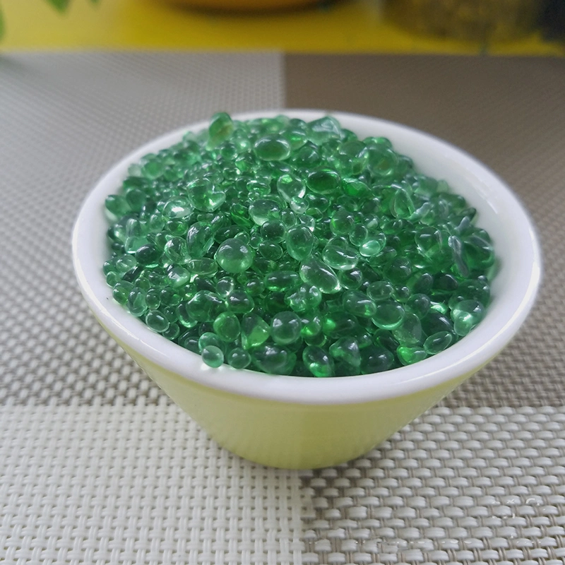 1-3mm Green Color Small Glass Beads