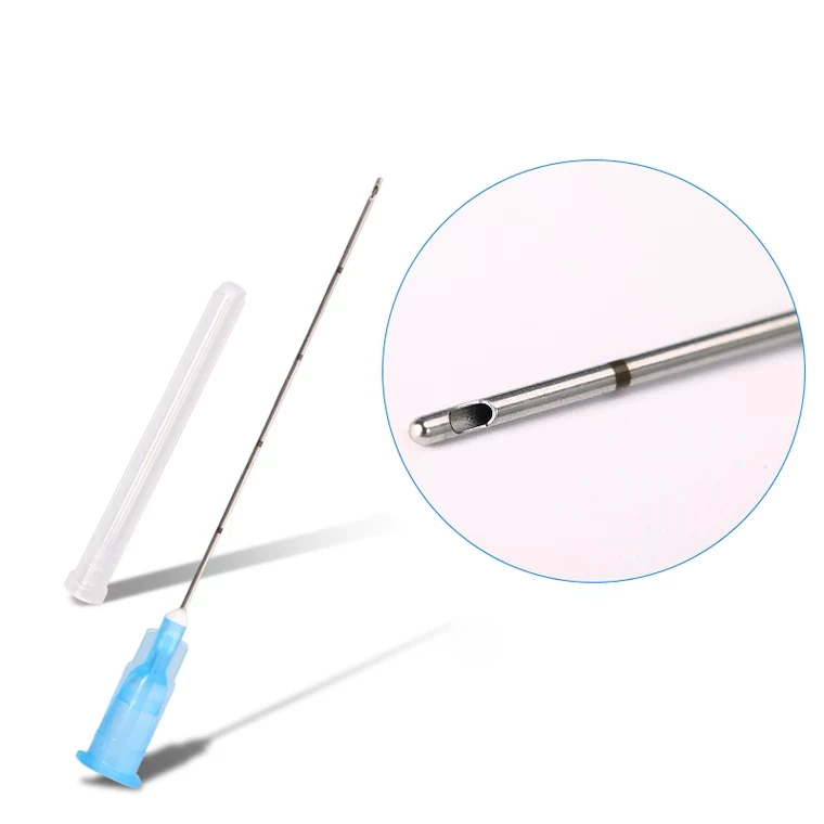 IV Cannula Sizes 23G 25g 27g Micro Needle for Filler Injection for Beauty