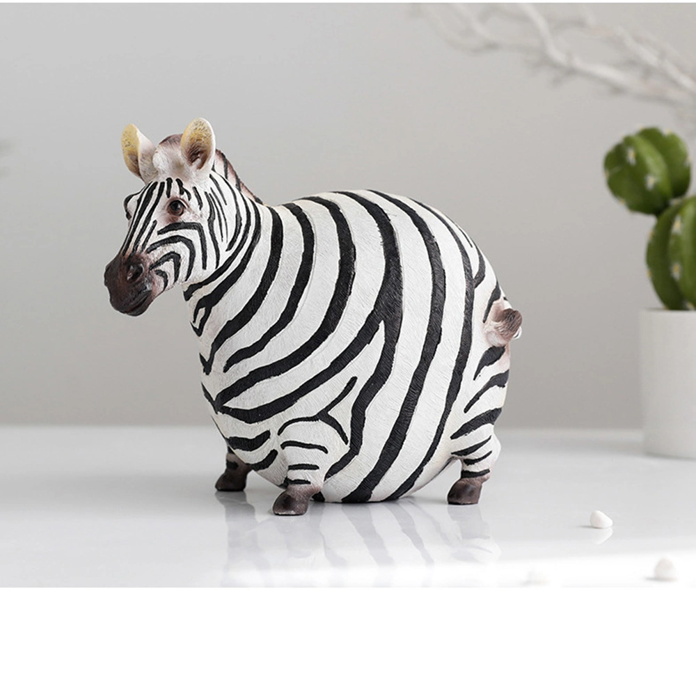 African Animal Resin Large Zebra Statue Shop Window Display