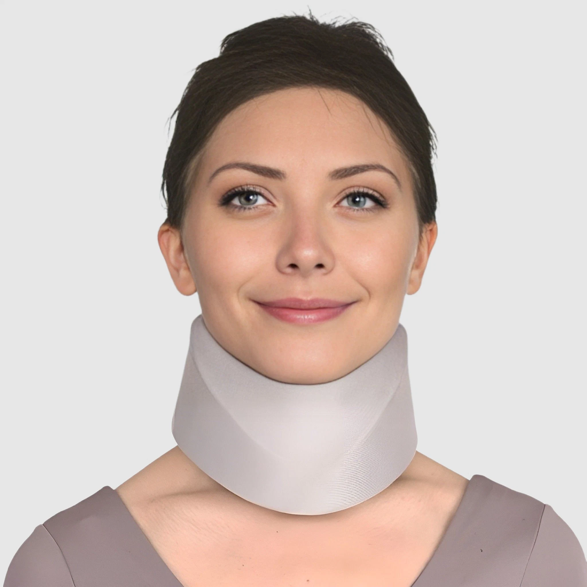 Disco de terapia espondilose Air Neck Brace Inflatable cervical Spine imobilizador Gola cervical rígida, gancho ajustável para o pescoço