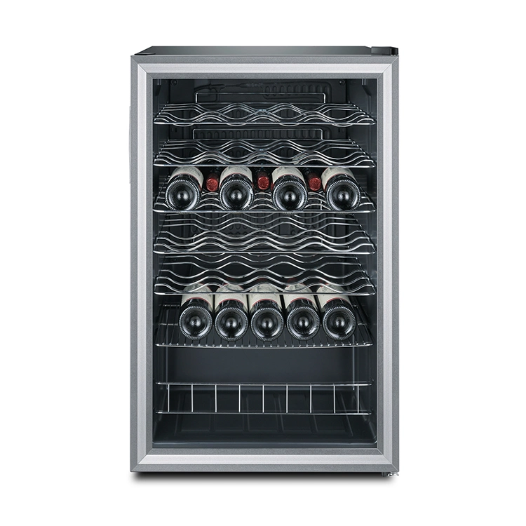 Элегантный дизайн и качество 48 бутылок вина Refriger электрический компрессор дисплей Suppli охладителя