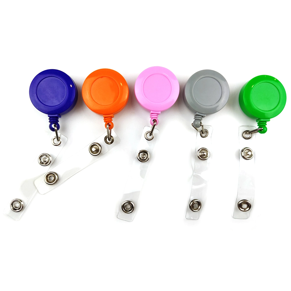 Retractable Reel ID Badge Key Card Name Tag Holders with Belt Clip