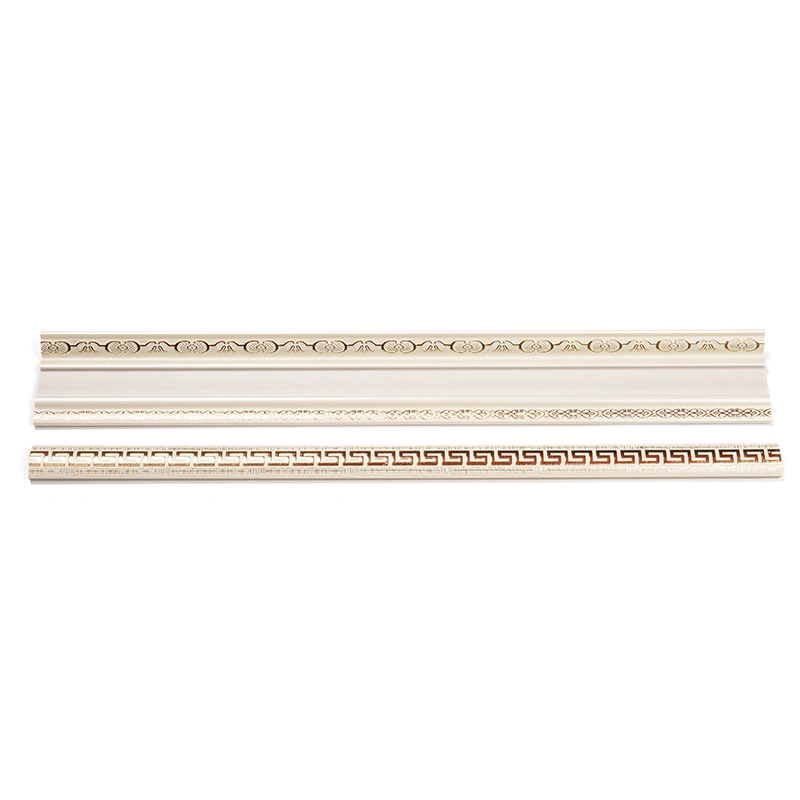 New Popular Good Quality Iraq Rustic Color Interior Plastic Crown Cornice Moulding