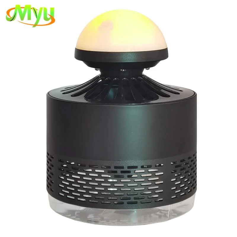 Home Use Lighting Control Indoor Strong Suction Mute Insect Trap Mosquito Trap with Fan