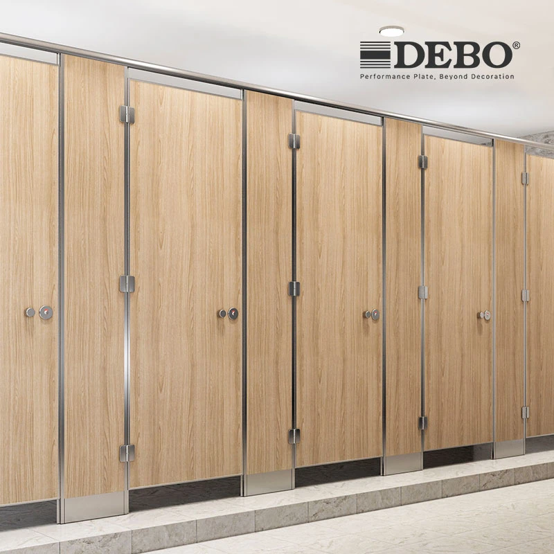 High quality/High cost performance HPL Compact Laminate Public Toilet Partition for College