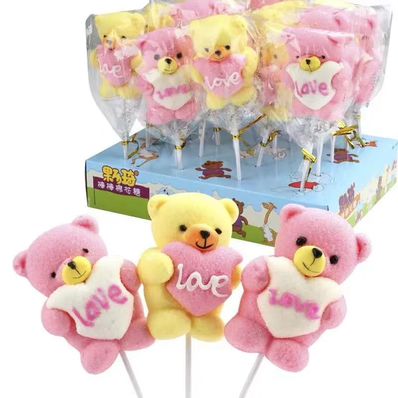 Customized Wholesale/Supplier Private Label Pink Pig Chocolate Lollipop