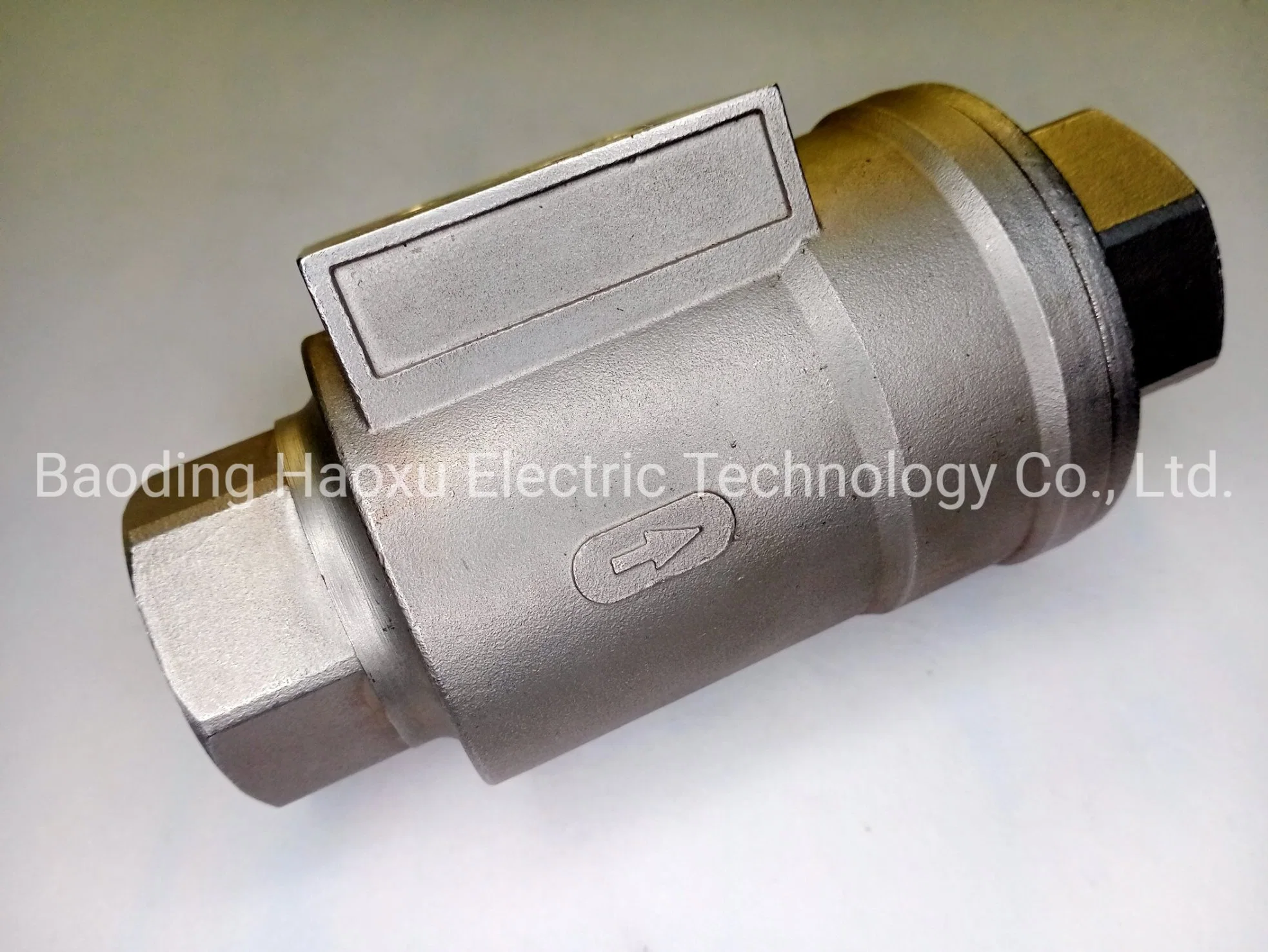 Threaded Connection AISI 304 316 Stainless Steel Pneumatic Shuttle Valve