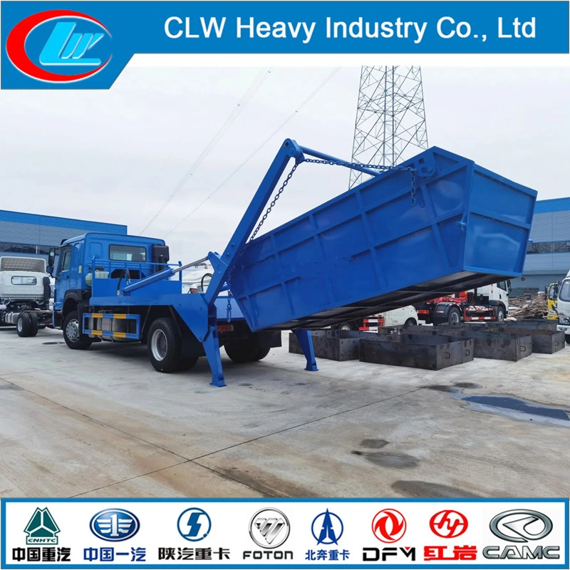 5ton Swing Arm Skip Loader Garbage Truck Skip Bin Loader Garbage Truck for Sale