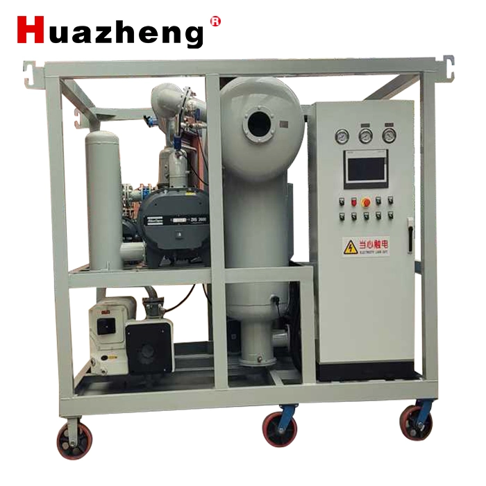 Movable Used Transformer Oil Degasifyer Oil Filtration and Treatment Plant