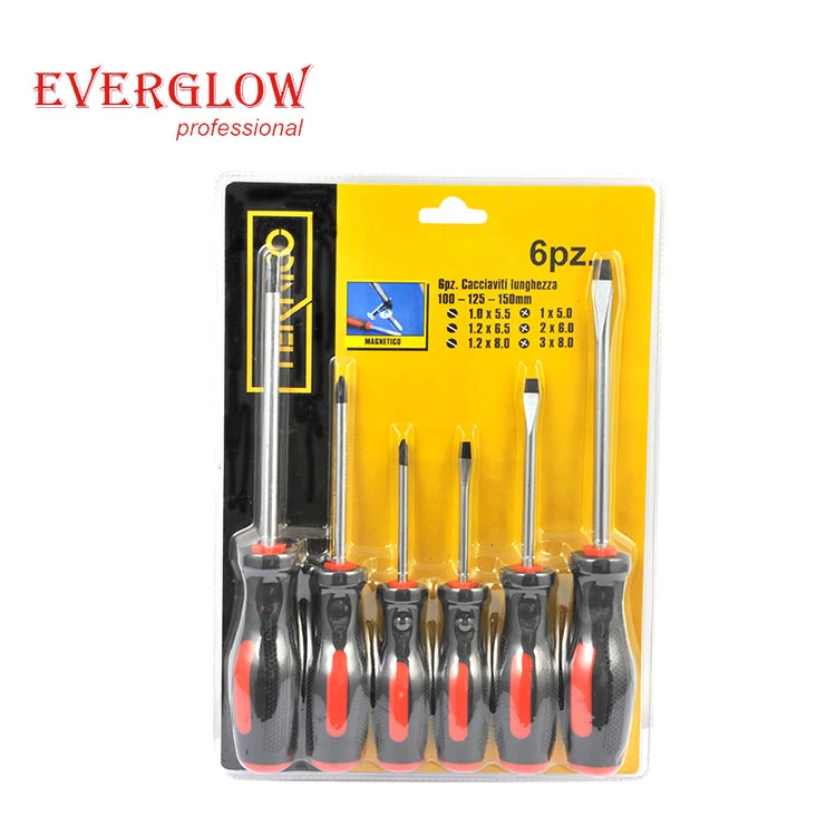 6PC Carbon Steel Screwdriver Set Screwdriver Tool Set