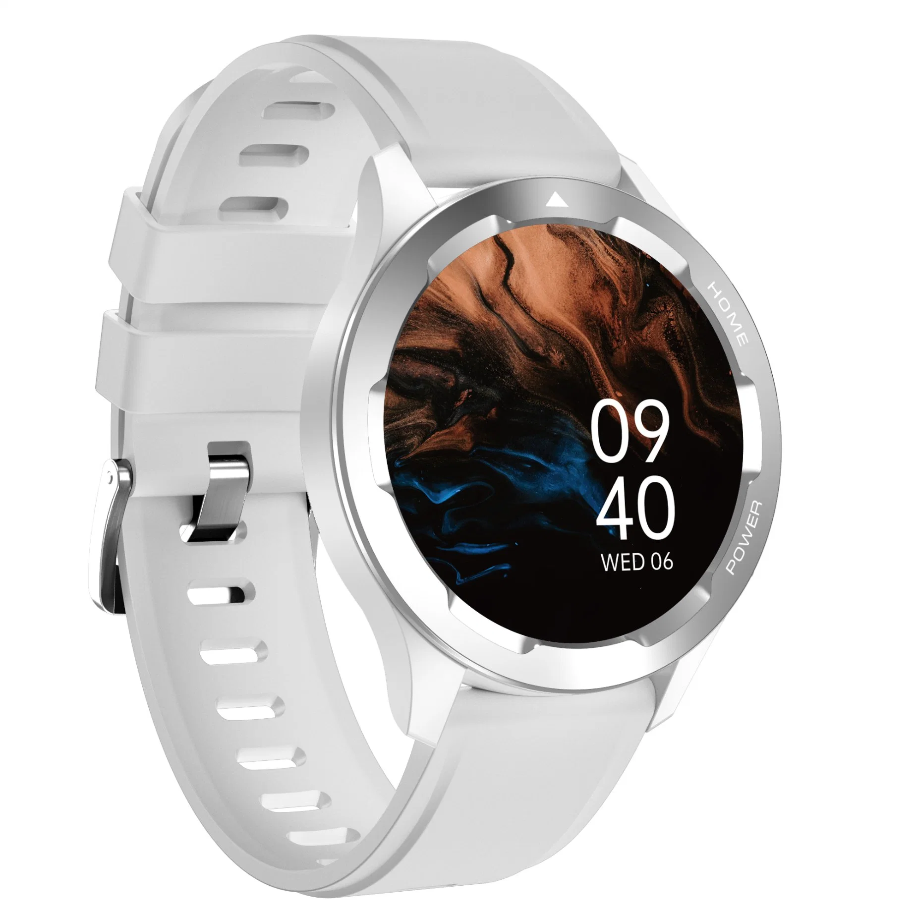 Men Boys Sports Round Display Digital Bluetooth Speaker Android Smart Hand Watch Mobile Phone