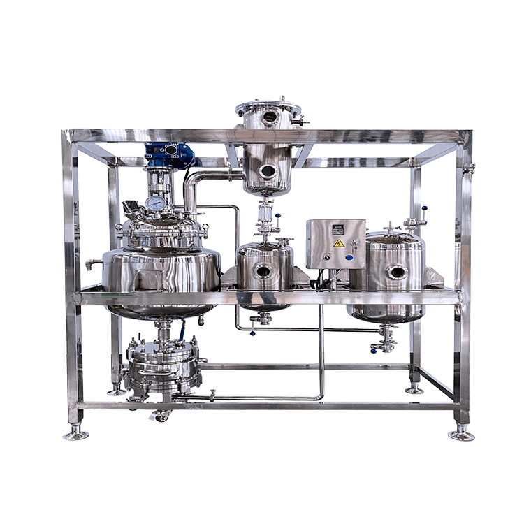 50L CRISTAUX Réacteur de filtre à l'acier inoxydable cristallisoir Réacteur de fermentation