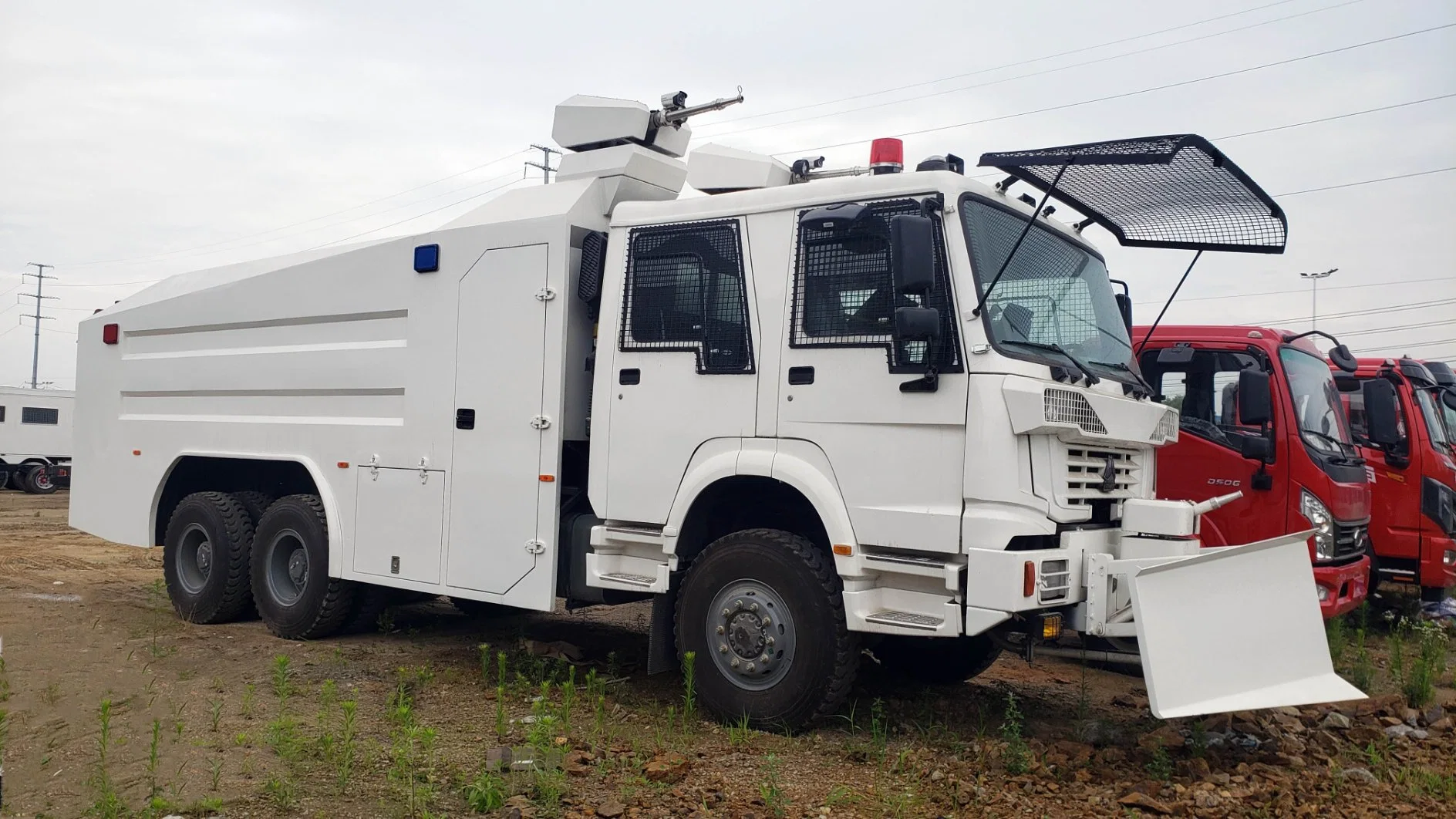 Iisuzu 4X4 6X4 Used to Disperse Illegal Aggregators Explosion-Proof Dispersion Vehicle