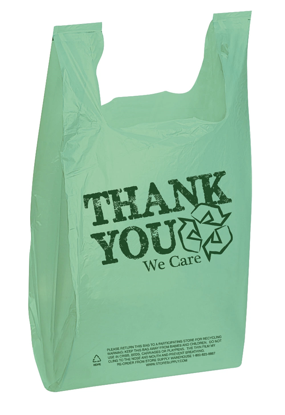 Экологически чистый компостабильный биоразлагаемый кукурузный крахмал /Pbat/PLA T-Shopping/Packing Bags Пластиковая сумка для покупок OK compostable