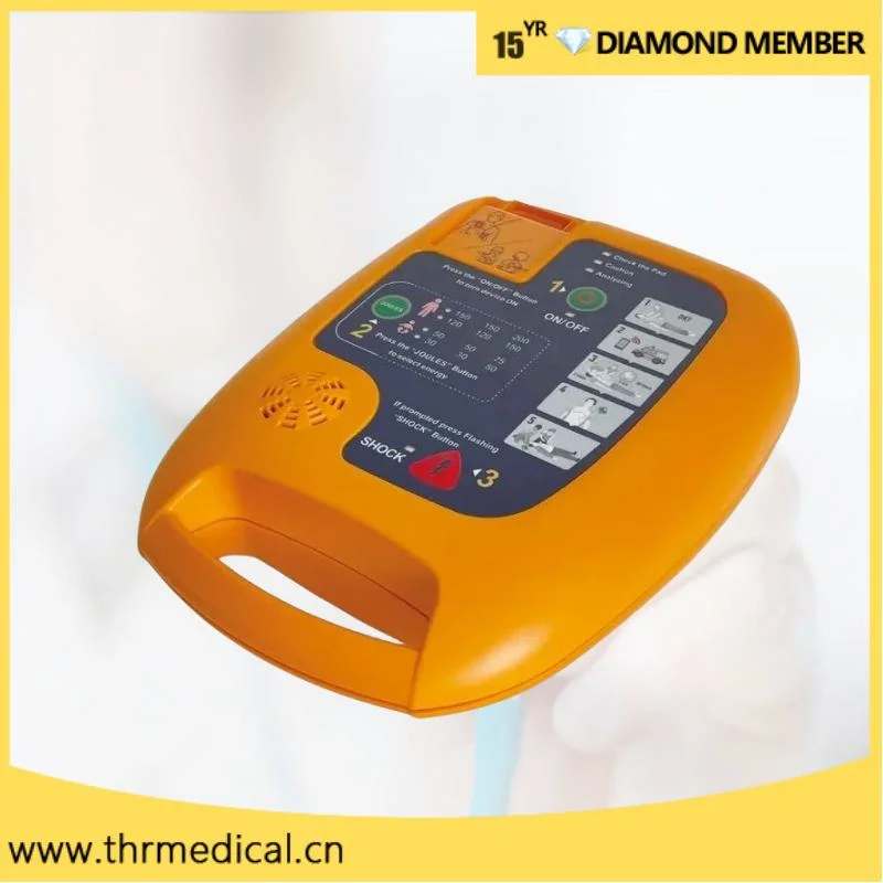 Desfibrilador externo automático de emergencia Monitor de desfibrilador Bifásico DEA (THR-MD5S)