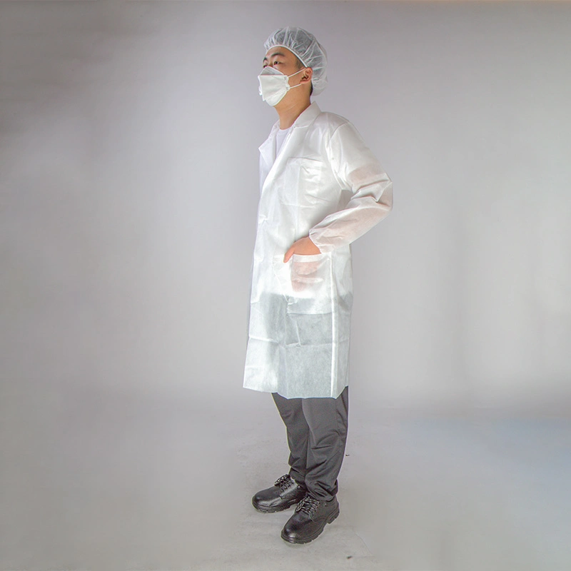 High quality/High cost performance Disposable Medical Coats Laboratory Coat Doctors Uniform Coats for Hospital