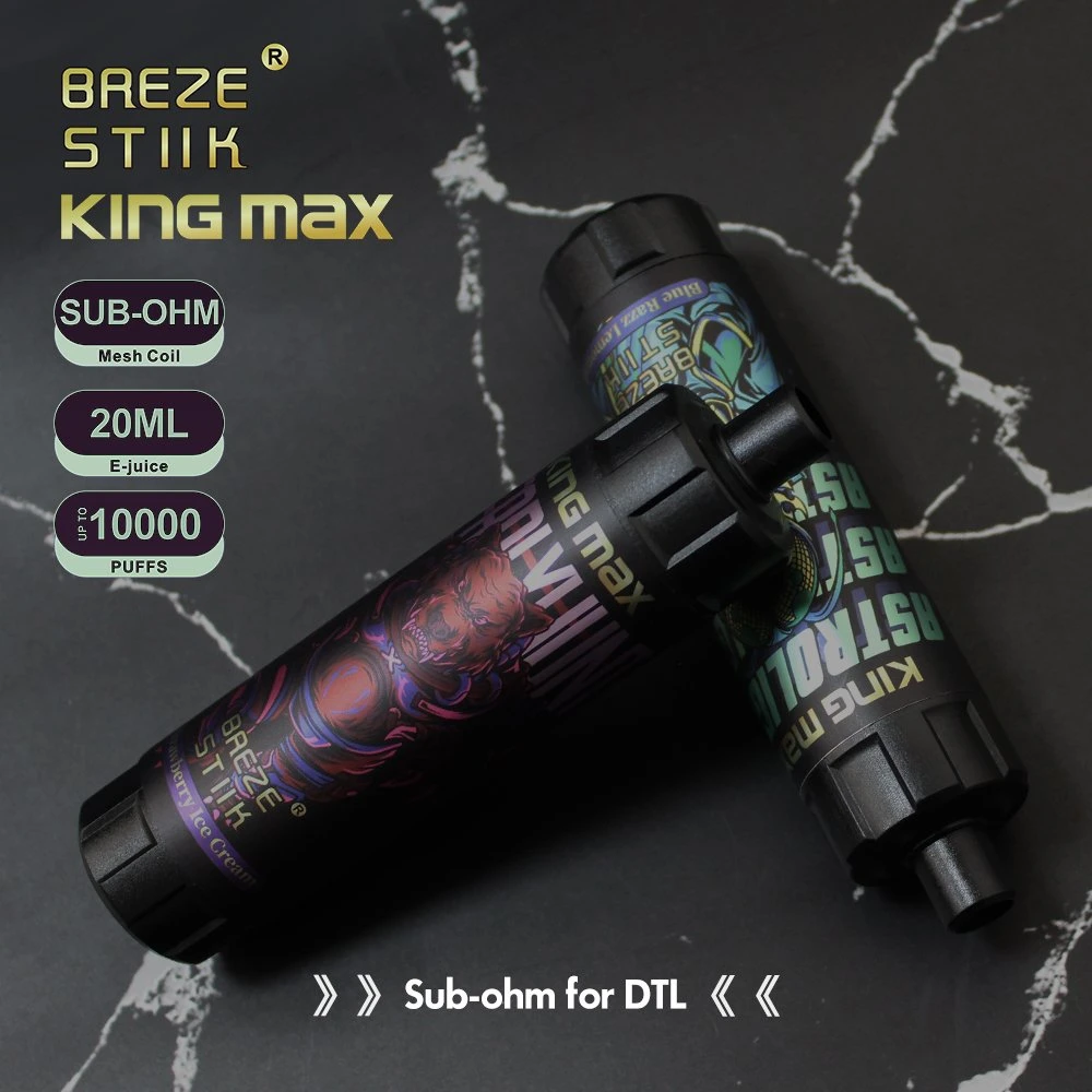 Breze Stiik King Max Vape jetable vs Randm Tornado 10000 Puffs plus