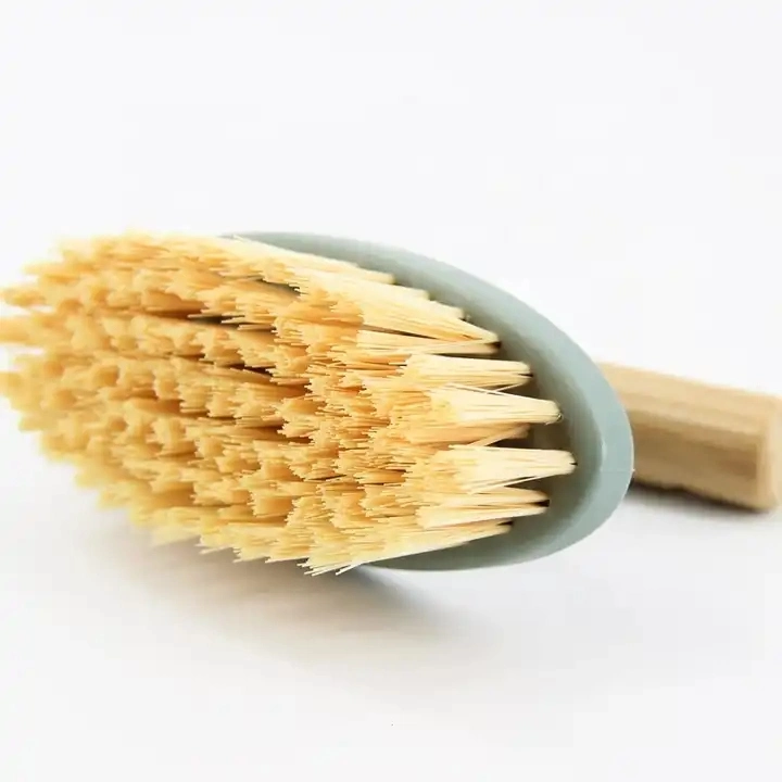 Eco Friendly Bamboo Handle Clean Brush Multi Purpose Shower