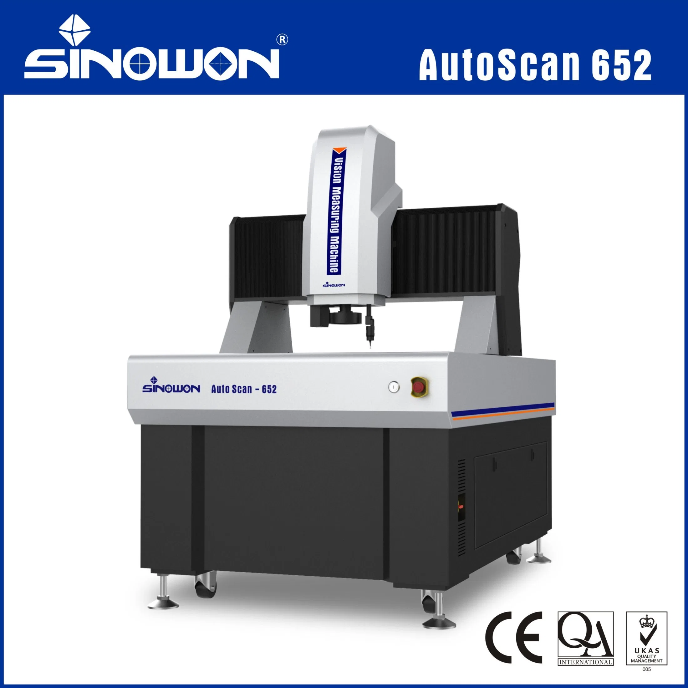 Auto-Laser-Scan Video Measuring System for Precision Stampings