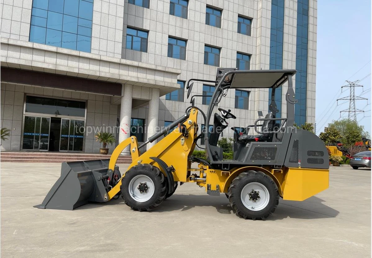 Small Farming Cheap Electric Mini Front End Compact Battery Wheel Loader for Sale