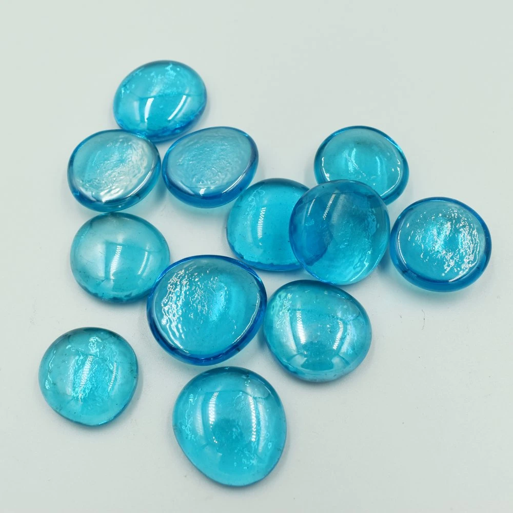 Best Selling Multi Color Beads Flat Glass Beads for Aquariums