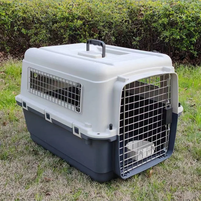 Hot Selling Pet Crates Transportation Consignment Outing Dog Travel Cage Pet Carrier Box with Handle