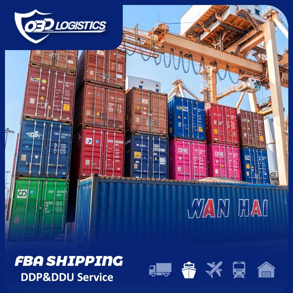 LCL FCL Containers Ocean Sea Freight Forwarder Shipping Cost Rate From China Door to Door Service to Europe France