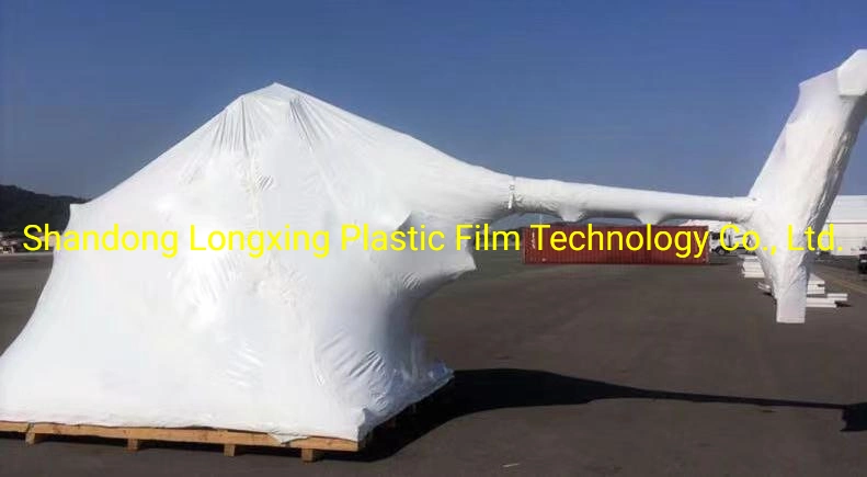 White Color UV Big Size LDPE Car Boat Shrink Wrap Film with Fire Retardant