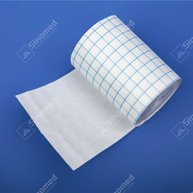 Fixer le rouleau de tissu Non-Woven médical du sparadrap chirurgical Pansement non tissé blanc Roll
