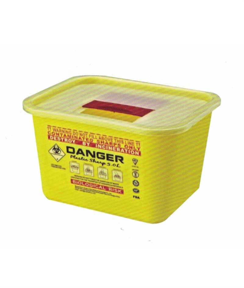 Sharp Disposable Container Medicalwaste Safety Box of Syringe Needle Box