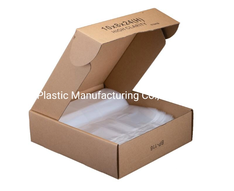 Food Grade Cosmetic Clear Plastic Packaging Bag