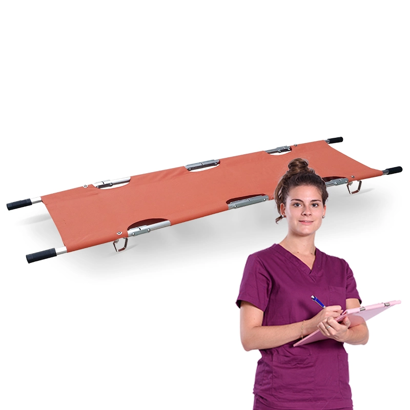 Skb1a01-2 Medical Appliances Folding Ambulance Stretcher