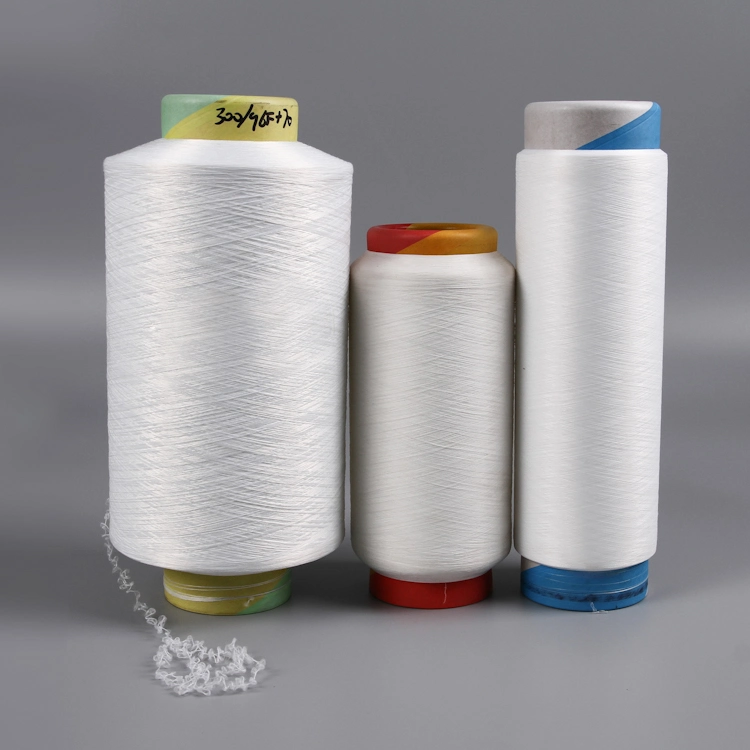 China Manufacturer Spandex Polyester Air Cover Yarn 300/96+70 for Socks