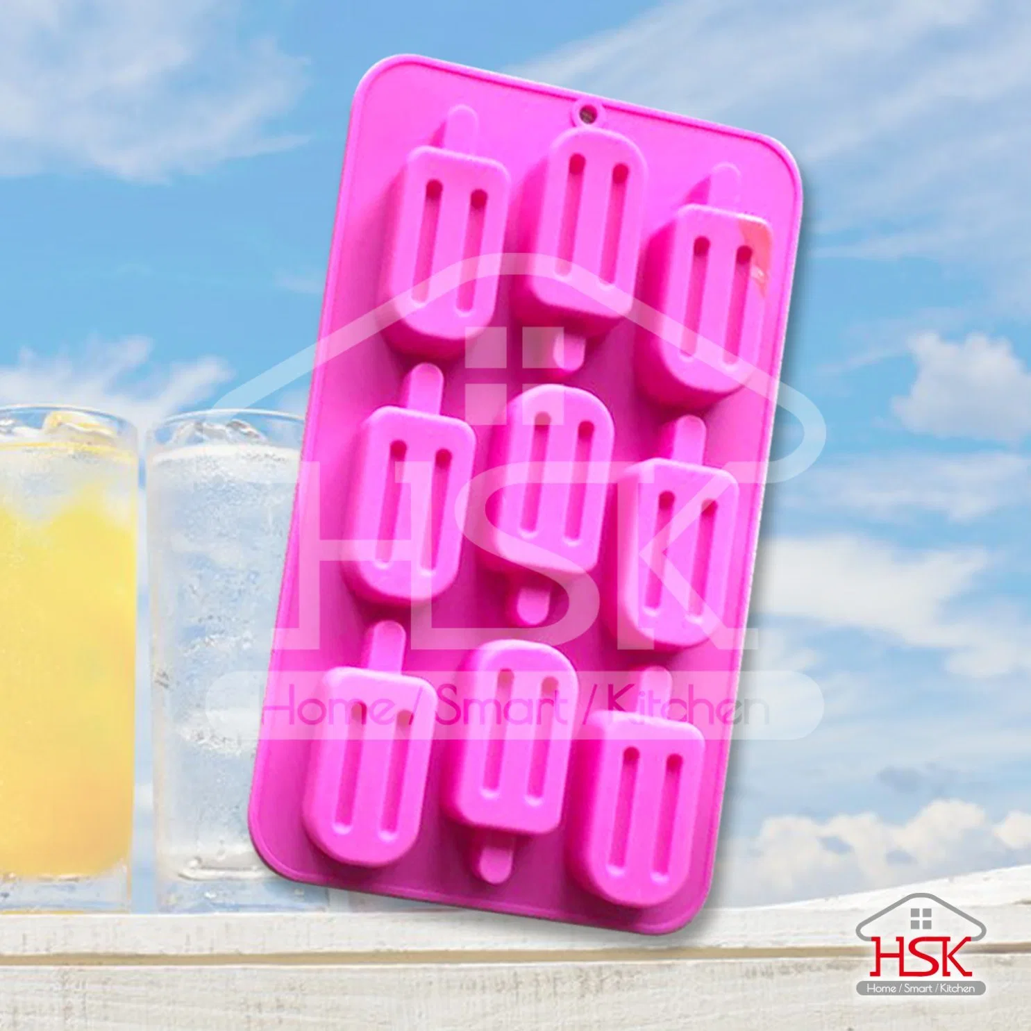 Silicone Ice Cube Tray Ice Maker Ice Mold Easy Release